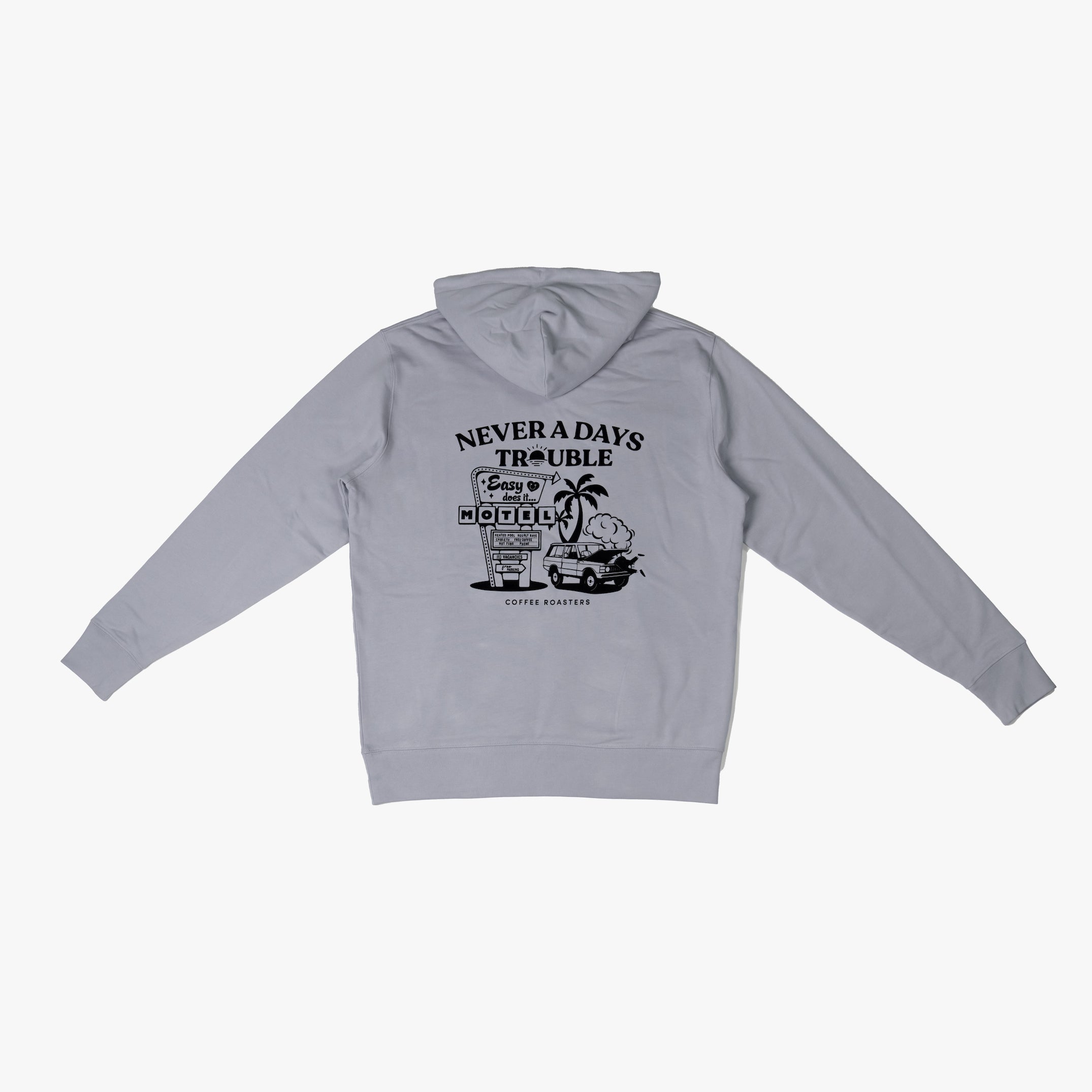 NEVER A DAYS TROUBLE Stanley Stella Hoodie LILAC