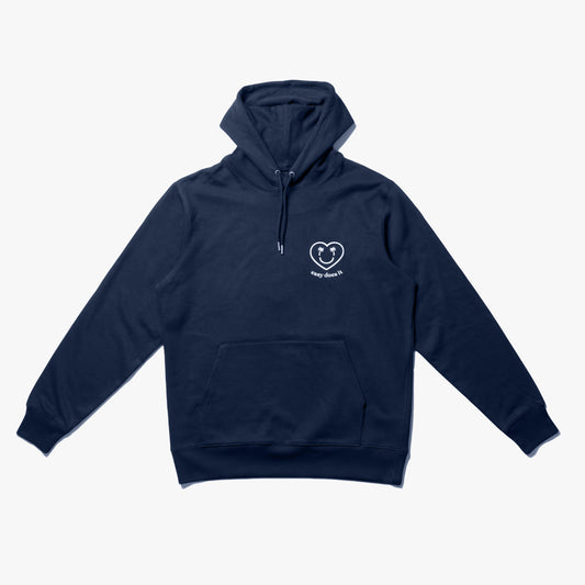 NEVER A DAYS TROUBLE Stanley Stella Hoodie BLACK